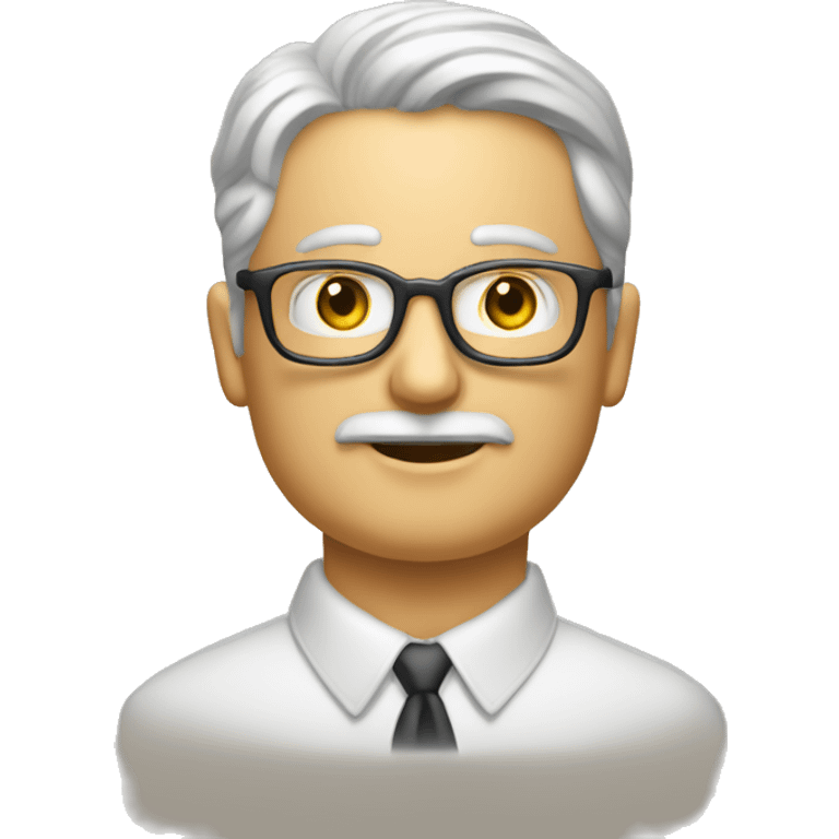 create a the psychologist marshall b rosenberg / Nonviolent communication emoji