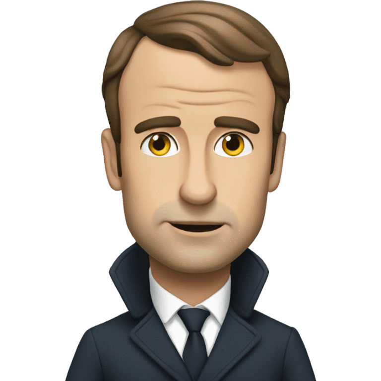 Macron qui fume emoji