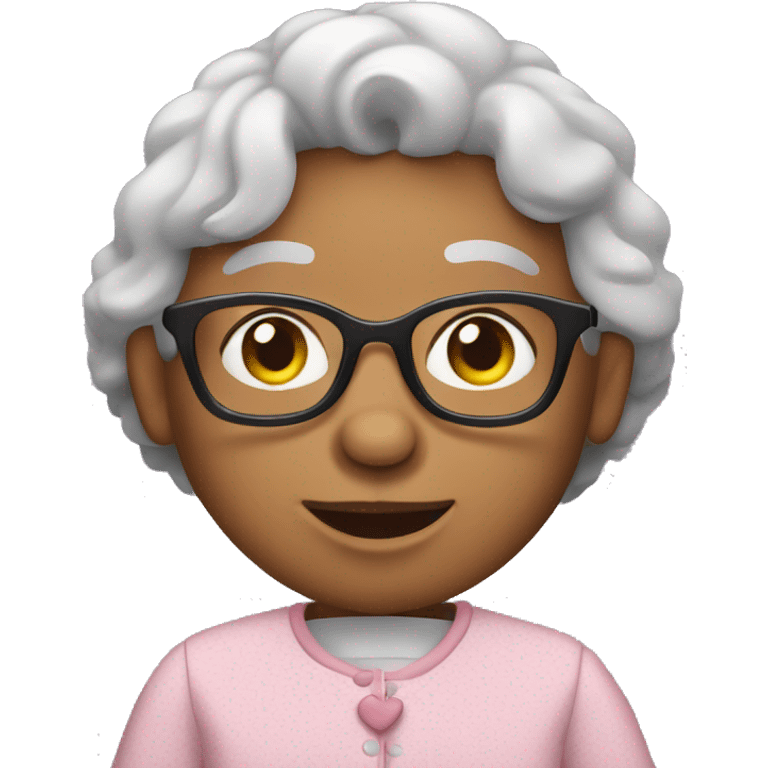 Grandma teddy bear  emoji