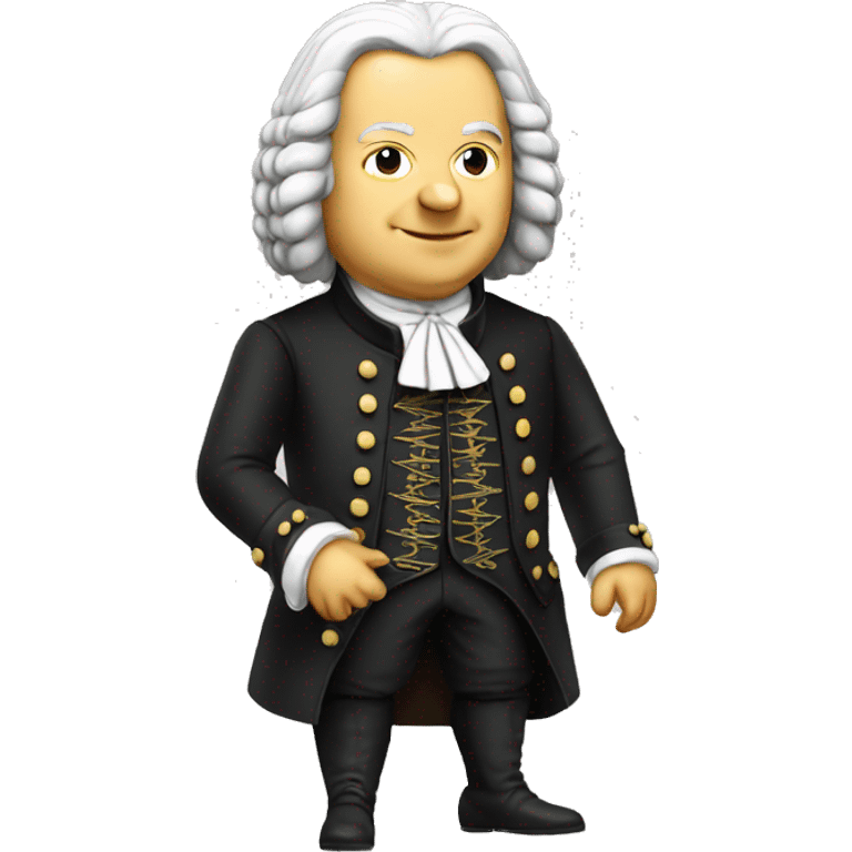 johann sebastian bach standing emoji