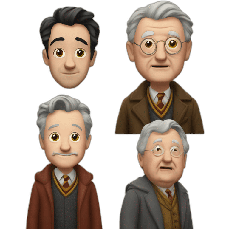 Vernon Dursley with Harry Potter emoji