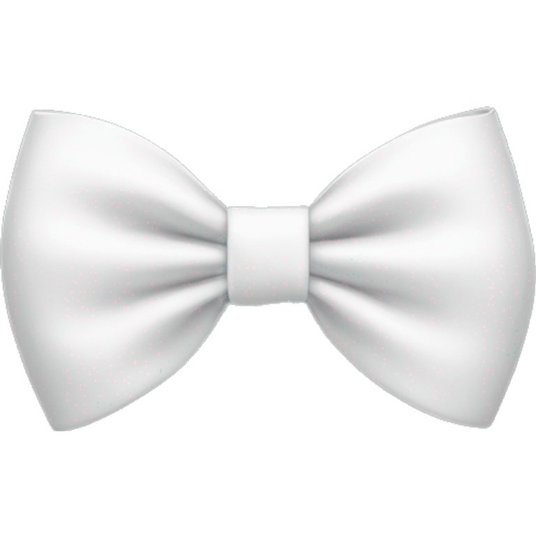 white bow emoji