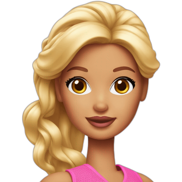 barbie woman emoji