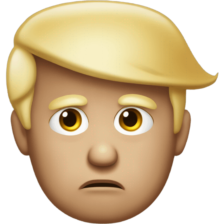 Sad Donald Trump emoji