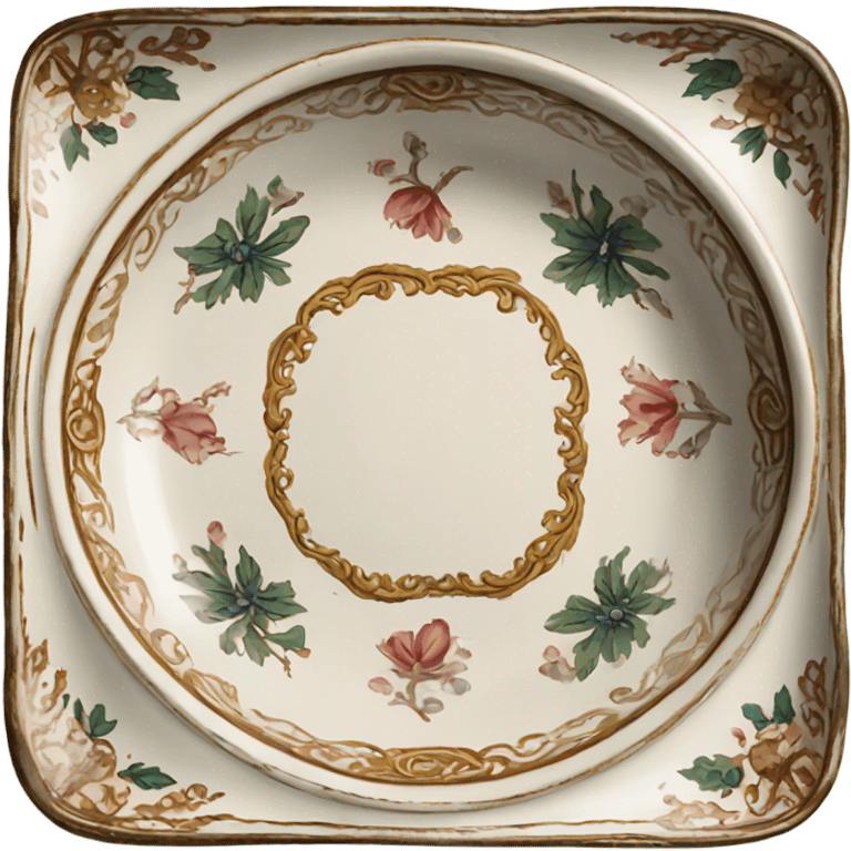 antique patterned dish emoji