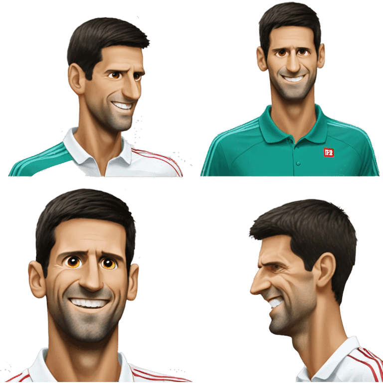 Novak Djokovic emoji