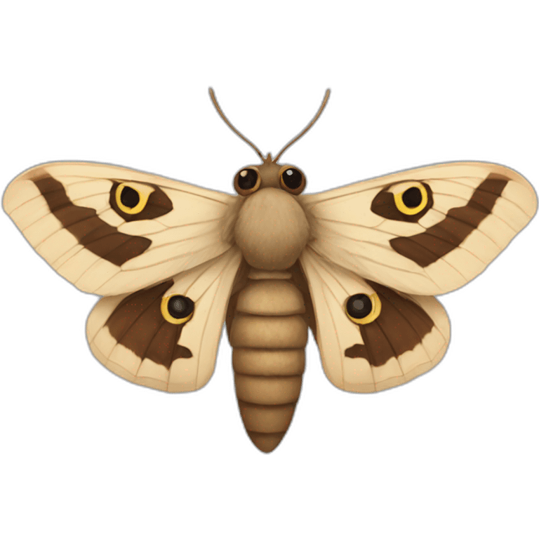 Moth emoji