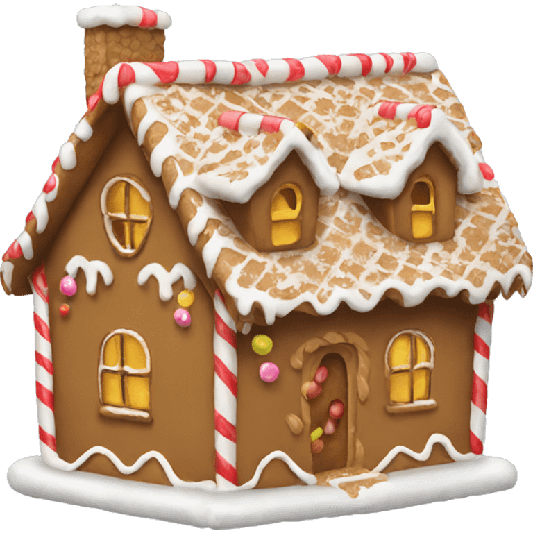 Gingerbread house  emoji