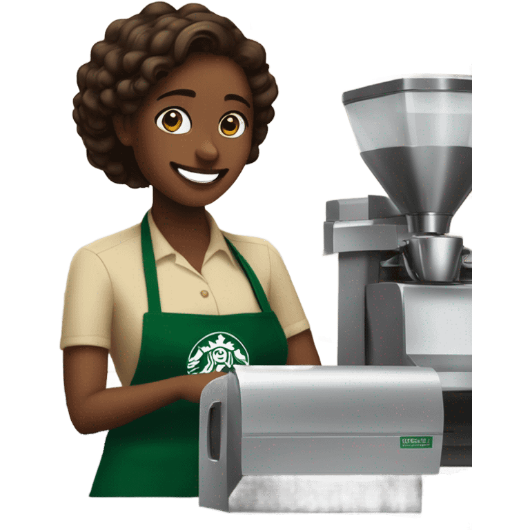 starbucks barista emoji