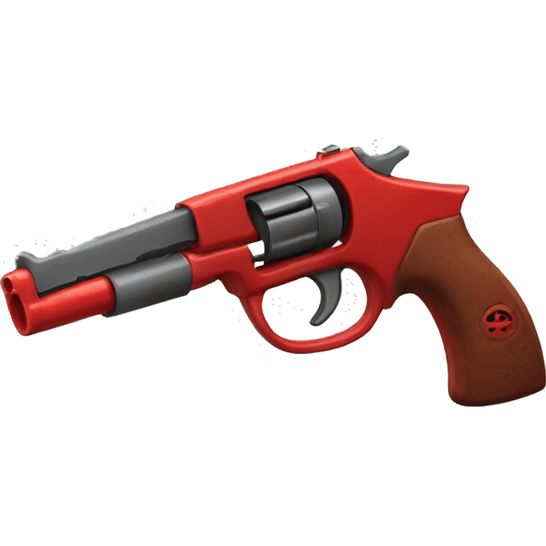 Red gun emoji