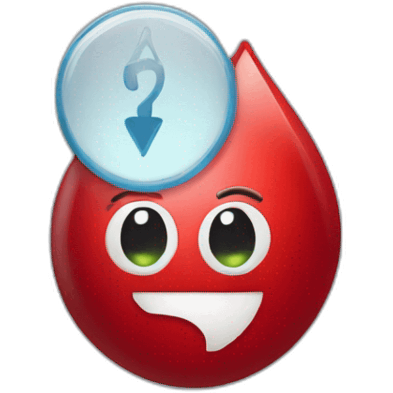 blood donation emoji