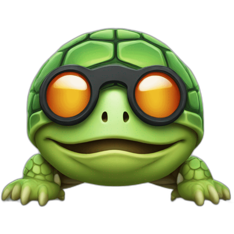 Dj turtle emoji