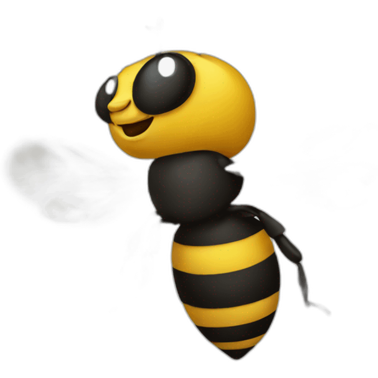 bee artist emoji