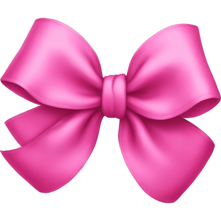 Pink bow emoji