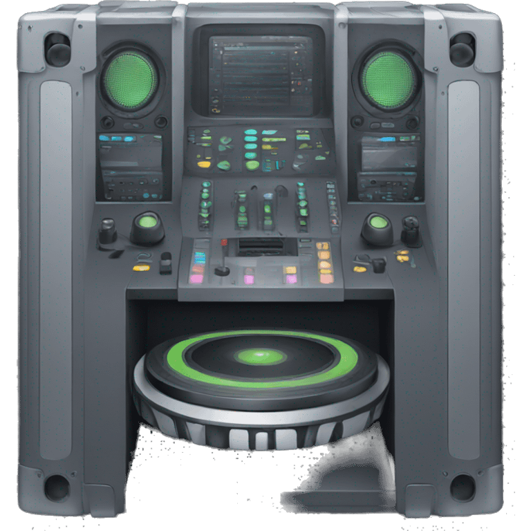 DJ console emoji