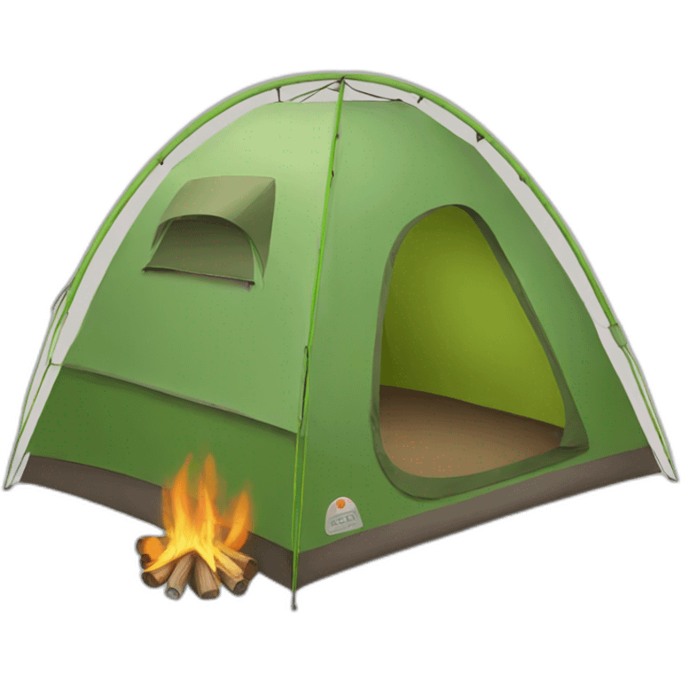 camping emoji