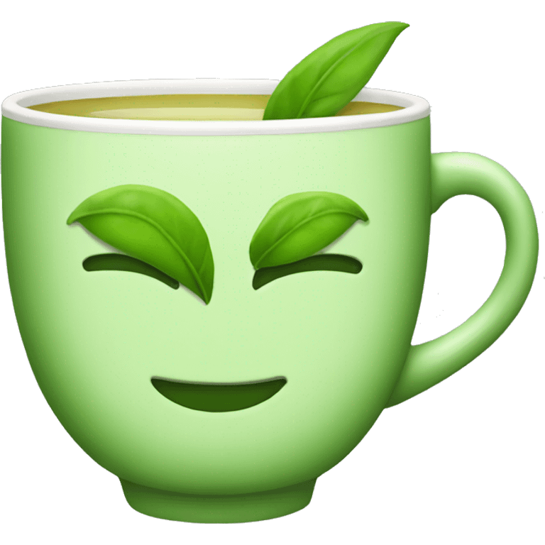 Green tea emoji