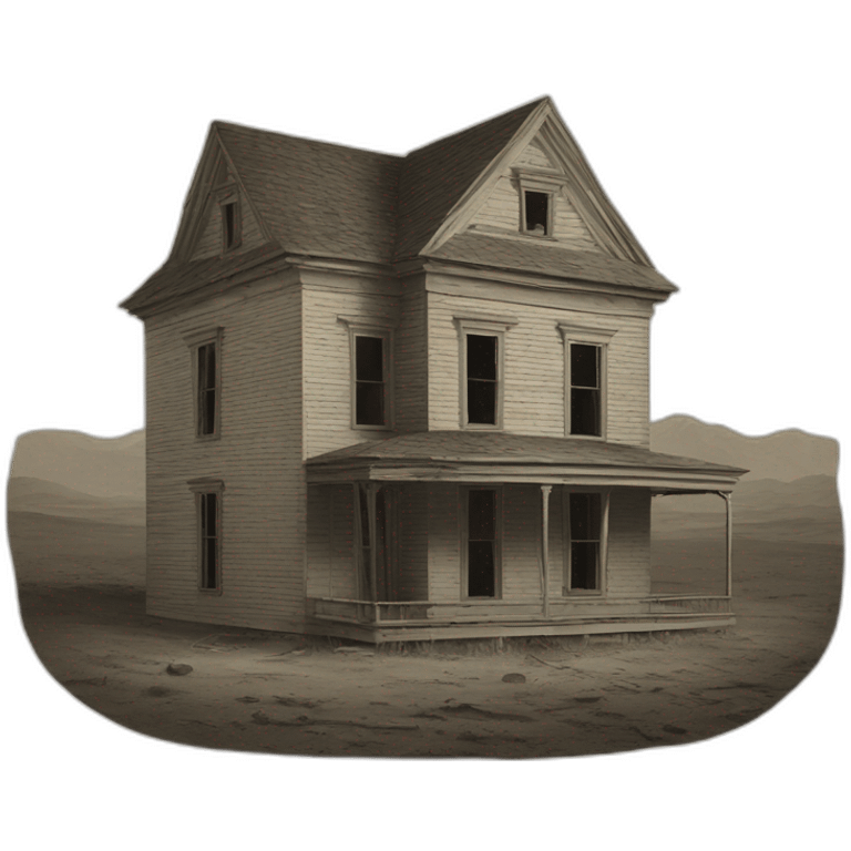 Abandoned House Built: 1875 emoji