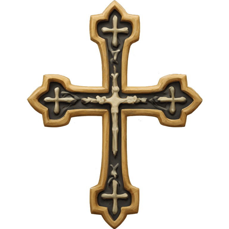 gothic revival cross emoji