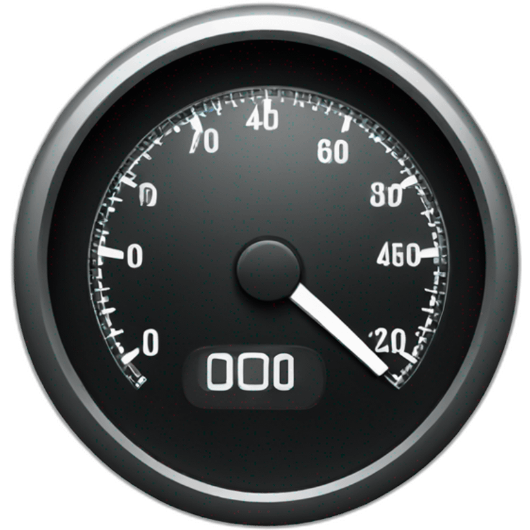 speedometer emoji