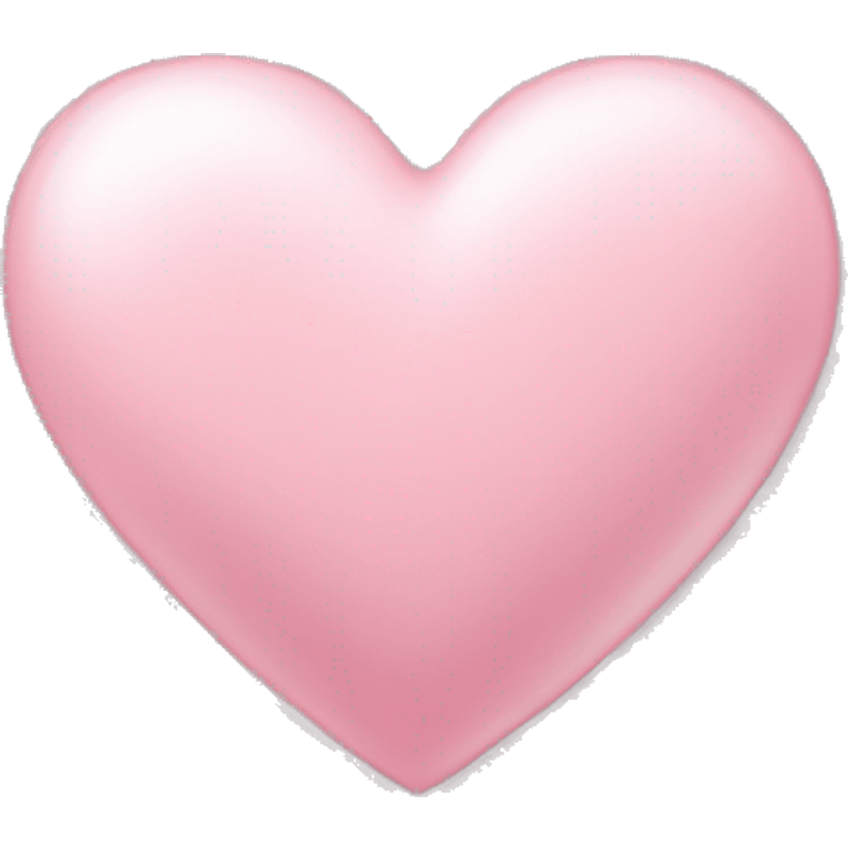 light pink heart emoji