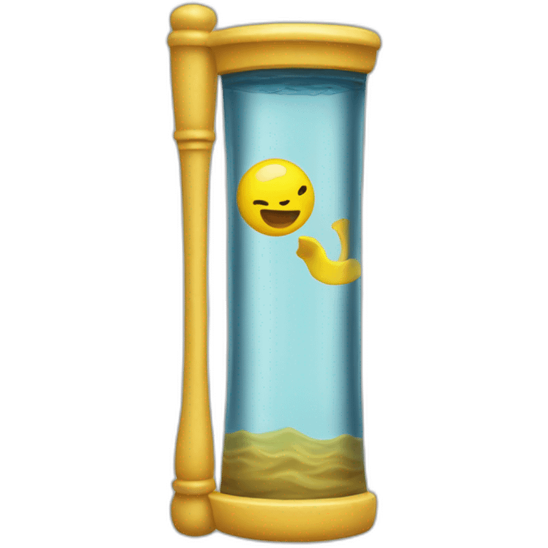 water-and-yellow-ruler emoji