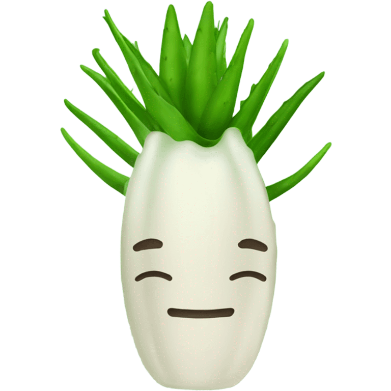 aloe vera open emoji