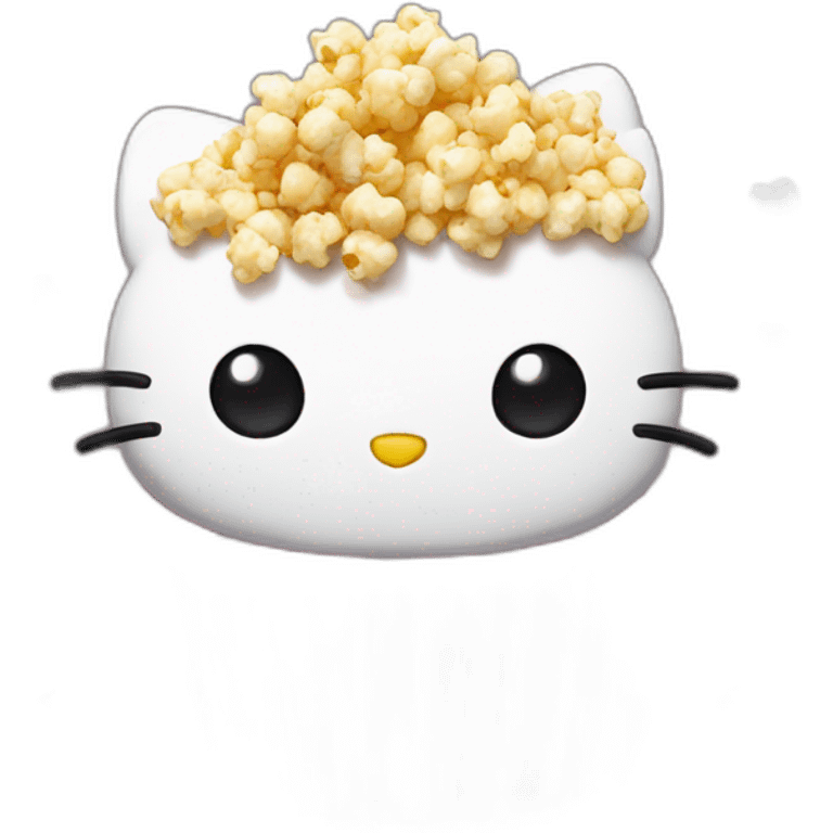 hello-kitty-s-popcorn emoji