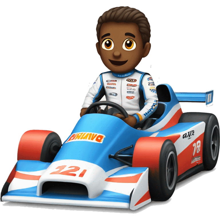 Race car  emoji