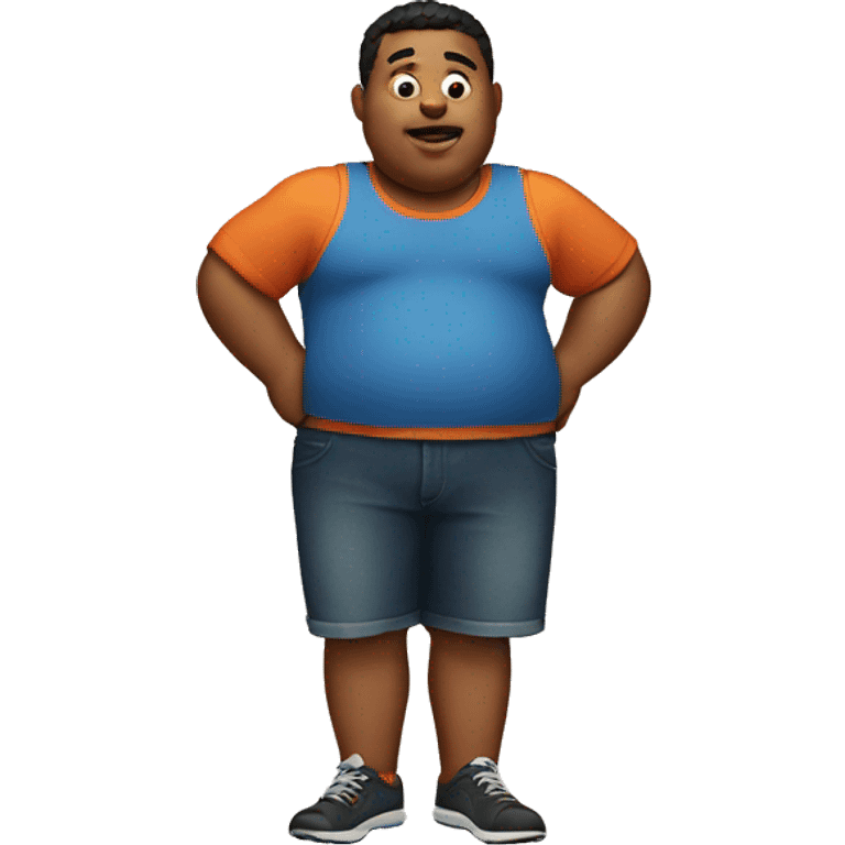  a fat boy emoji