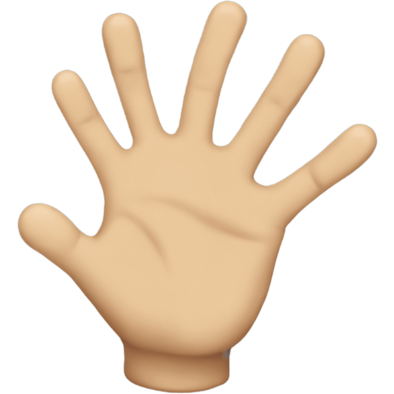 Hand from the movie 'Wednesday emoji