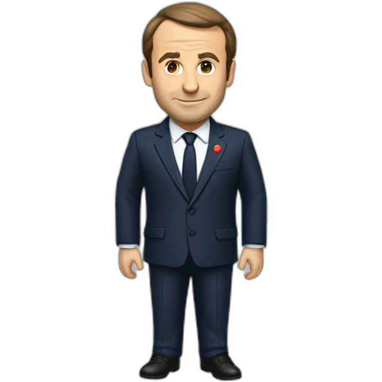 Macron joue a la switch emoji