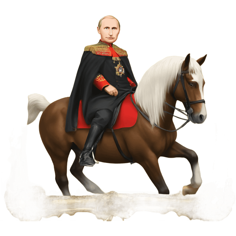 Vlad Putin on a horse emoji