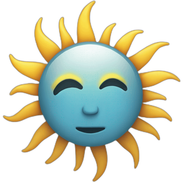 Sun emoji