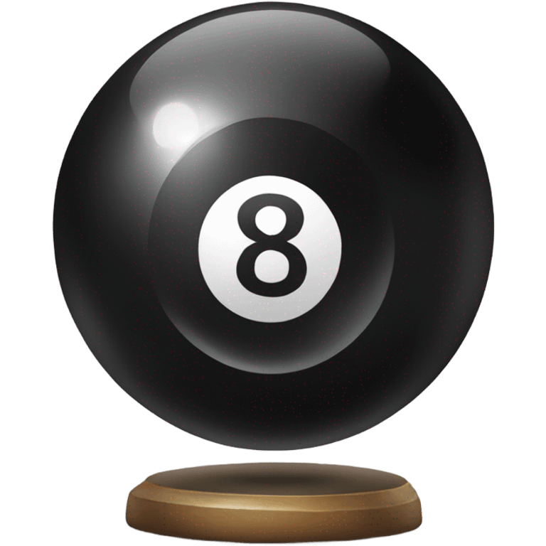 Magic eight ball emoji