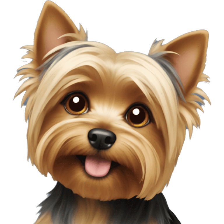 Yorkshire terrier emoji