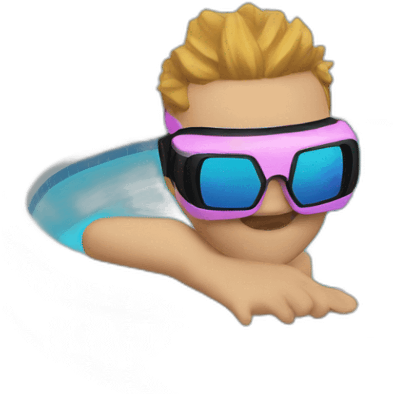 virtual reality pool emoji