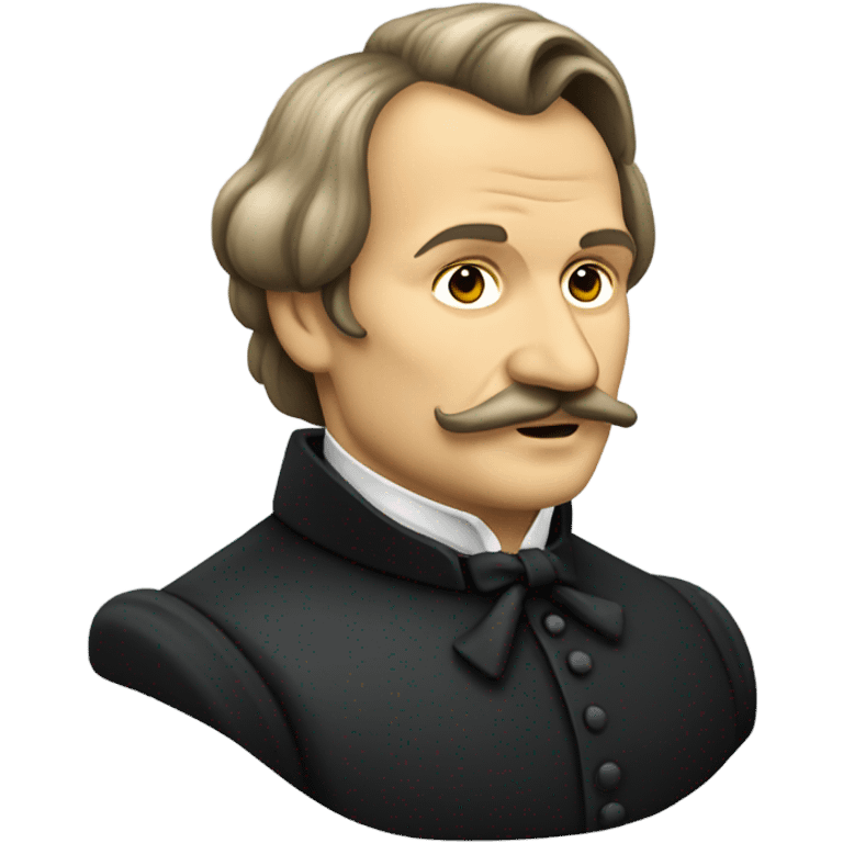 Nikolai Gogol with quiff  emoji