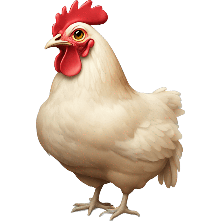 Hen emoji