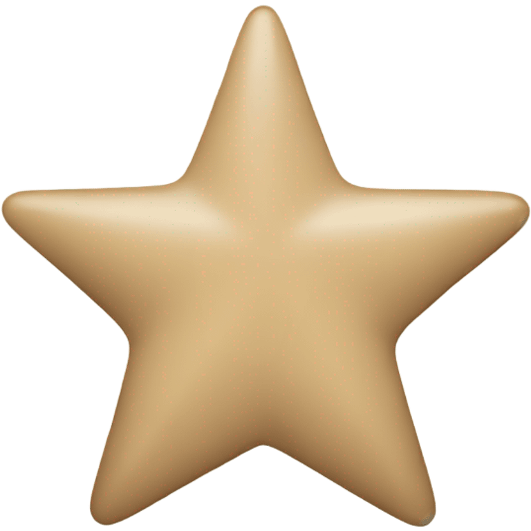 beige star emoji