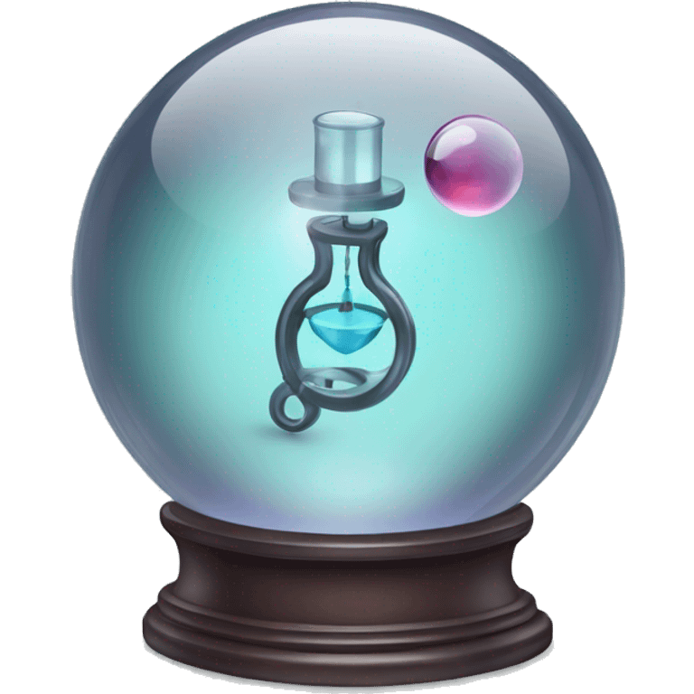 stehoscope in crystal ball emoji