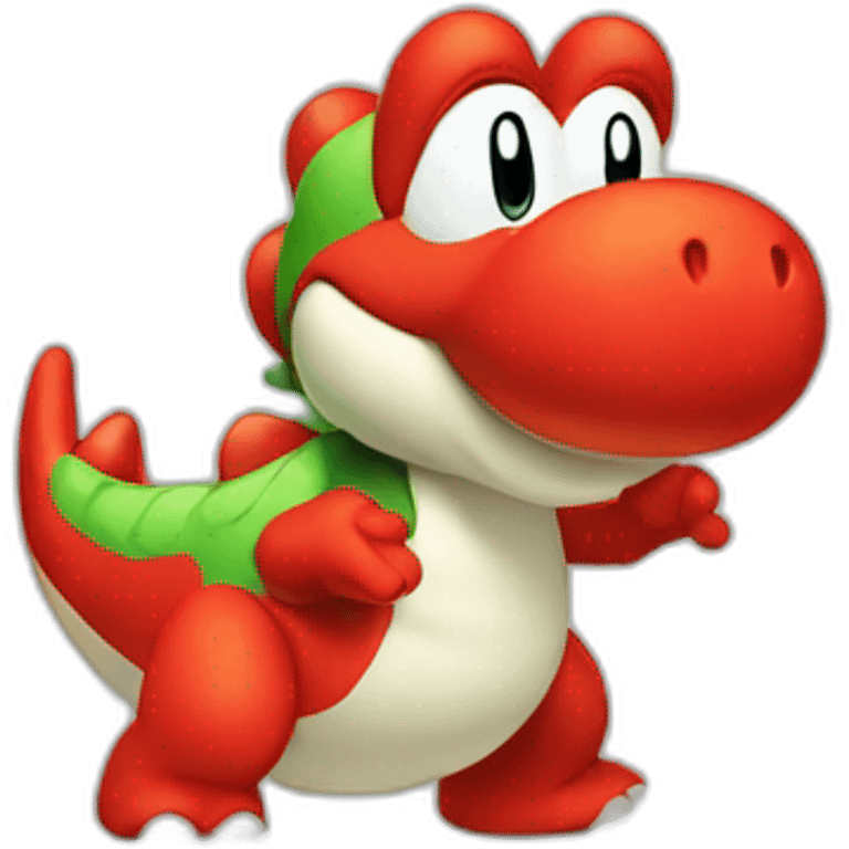 yoshi-red emoji