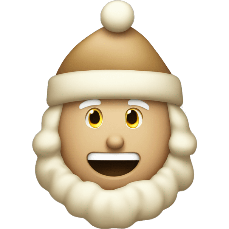 Beige christmas Countdown  emoji