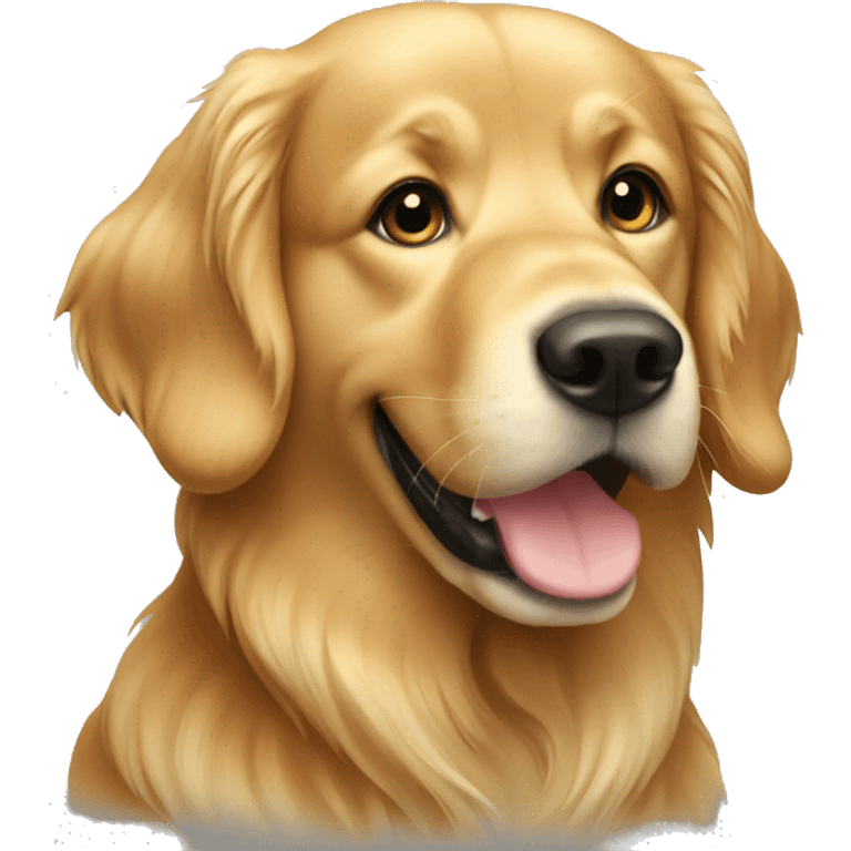 golden retriever female emoji