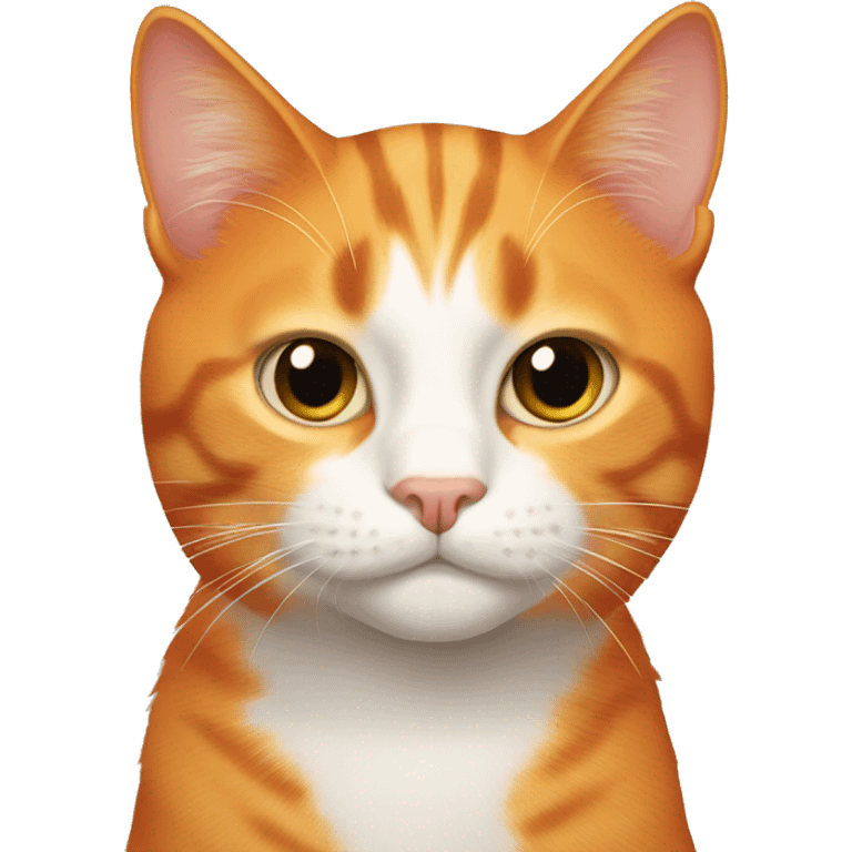 Orange cat  emoji