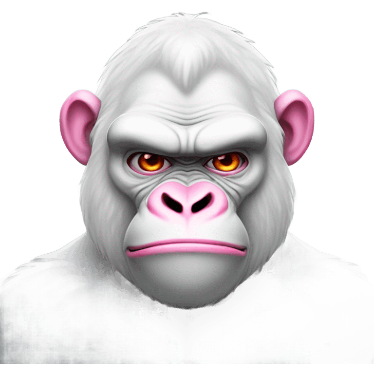 giant albino gorilla  emoji