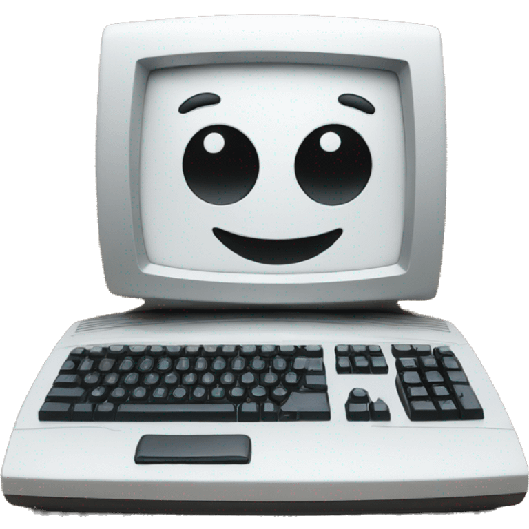 computer is happy emoji