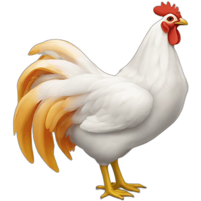 Poulet tulipe emoji