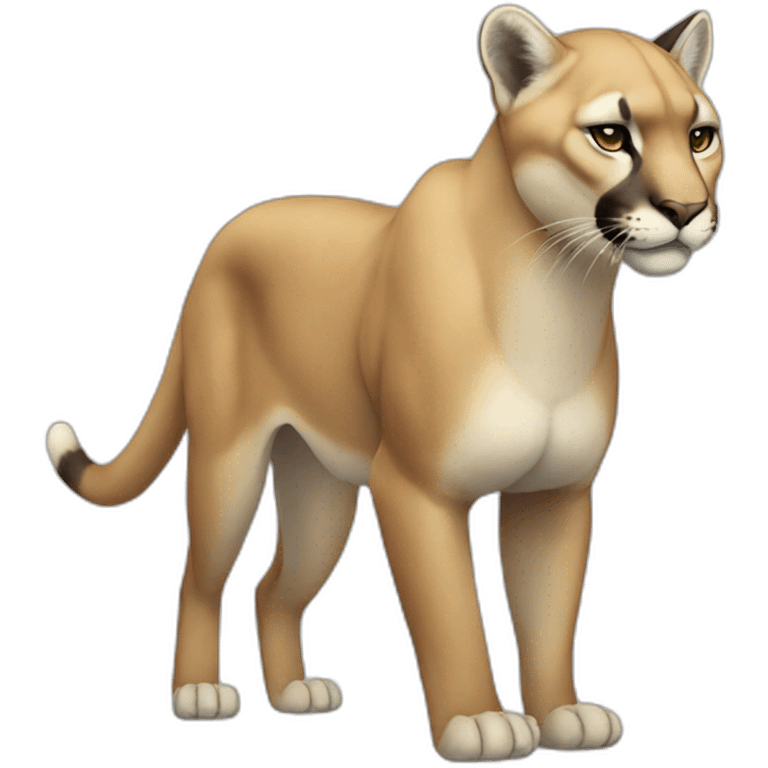 junping-puma-fullbody emoji