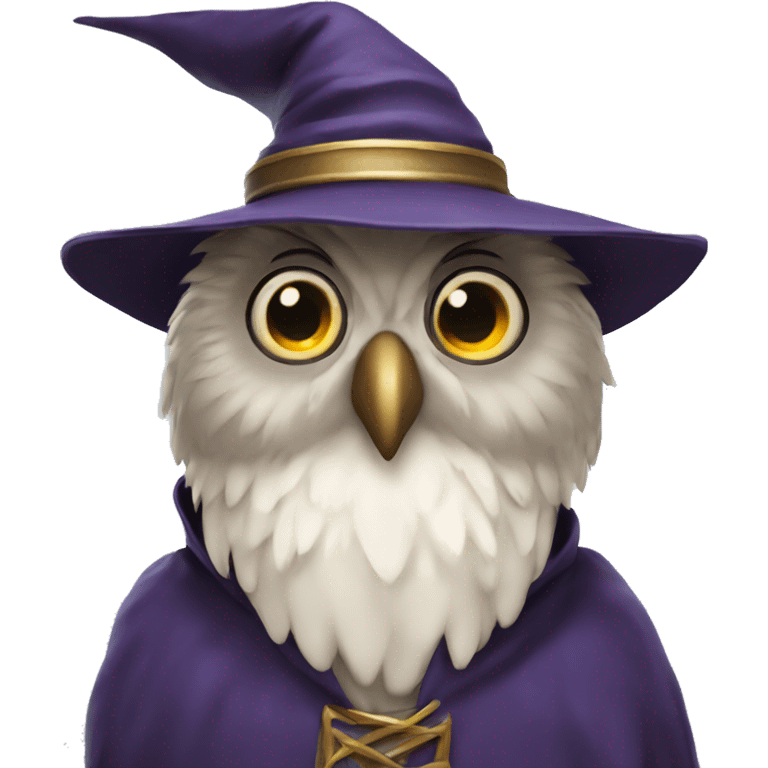 Wizard owl emoji